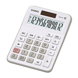 Calculadora De Mesa Casio Mx-12b-WE Branca