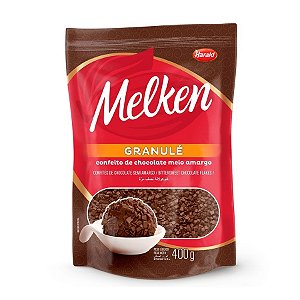 Melken Granule Chocolate Meio Amargo 400g