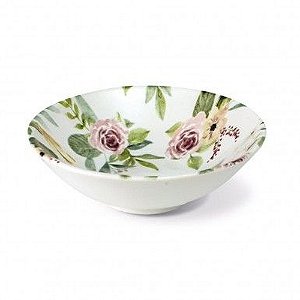 Bowl em Cerâmica Fleur Color com 1 unidade
