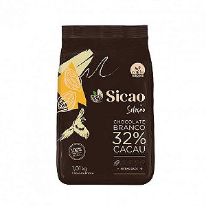 Chocolate Sicao Selecato Gotas Branco 1,01kg