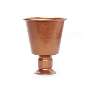 Pote Decorativo delicat 12 tipo-a bronze com 1 unidade