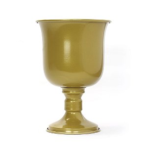 Vaso Decorativo Médio Grego tipo-a ouro com 1 unidade