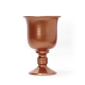 Vaso Decorativo pequeno Grego tipo-a bronze com 1 unidade