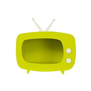 Televisão Decorativo amarelo tipo-a com 1 unidade