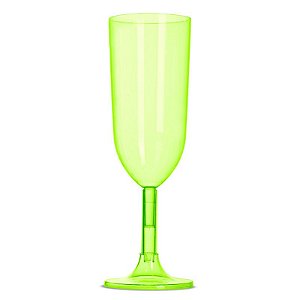 Taça Champagne 220ml Tcng-220 Verde Neon