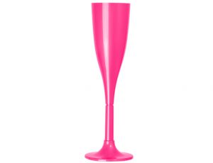 Taça Champagne 120ml Rosa Pink