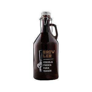 Garrafa de Vidro para Cerveja com Tampa de Pressão 1,92 litros Você Precisa