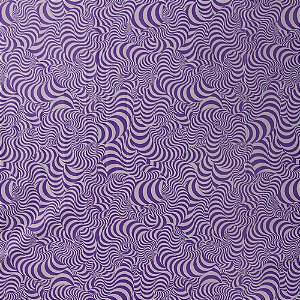 Folha Poli Metalizada 69x89cm Óptico Roxo