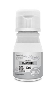 Corante Líquido Mix 10g Branco Leite