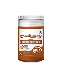Corante Em Po Mix 5g Marrom Chocolate