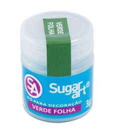 Corante em Pó para Decoração Madi 3g Verde Folha