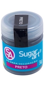 Corante em Pó para Decoração Madi 3g Preto