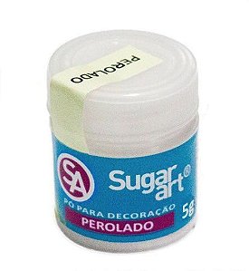 Glitter para Decoração Sugar Art 5g Pérola