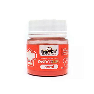 Corante Lipossolúvel Candy Colors 5g Coral