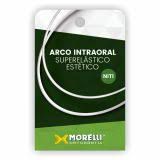 Arco Intraoral Estético Superelástico Médio NiTi Ret. 0.48 X 0.63mm (.019 X .025")