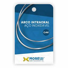 Arco Intraoral Superior CrNi Retangular 0,48x0,63mm (.019"x.025")