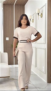 CONJUNTO DE CALÇA E BLUSA VALÉRIA