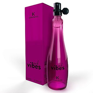 Pink Vibes Perfume 100ml EDP Fem  K Constâncio