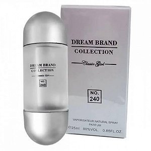 Miniatura 212 Vip 25ml Fem Prata Dream Brand Colleciton
