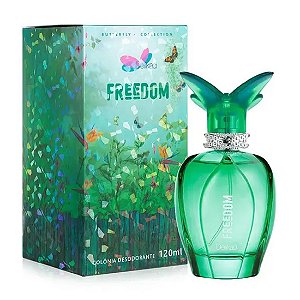Colonia Freedom Fem 120ml Verde Delikad