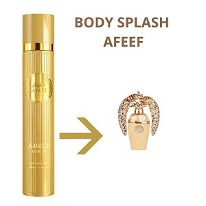 Body Splash Afeef 300ml Compartilhável Alhambra