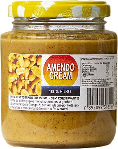 Creme de amendoim natural