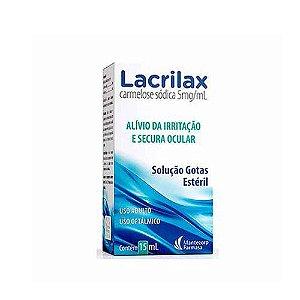 Lacrilax 15ml - colírio