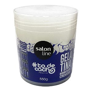 Gelatina  Hidratante Cremosa #To De Cachos 550g - Salon Line