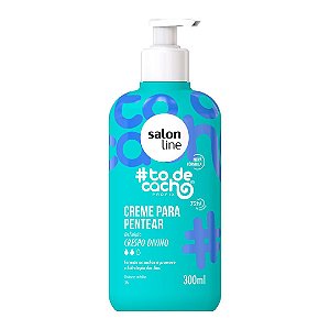 Creme Para Pentear #todecacho Crespos Divino 300ml Salon line