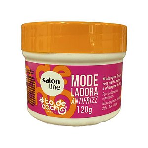 Modelador Antifrizz Flexível #to de cachos 120g - Salon Line