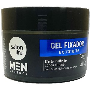 Gel Fixador Extraforte 300g Efeito Molhado - Men Essence