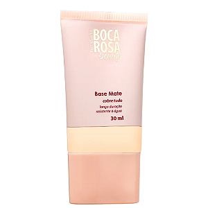 Base Mate Cobre Tudo Longa Duração 30ml - Boca Rosa  Beauty