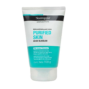 Esfoliante Purified Skin Ácido Glicólico Neutrogena 100g