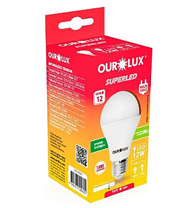 LAMP BULBO 12W 6.5K - OUROLUX