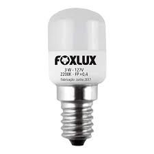 LAMP P/GELADEIRA  3W/127V E-14 - FOXLUX