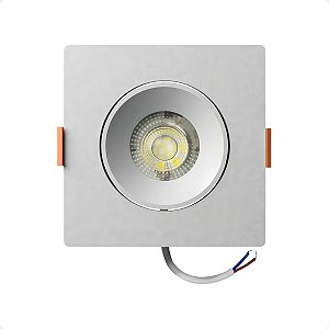 Spot De Embutir 5w Led 3000k Quadrado Decor - Llum