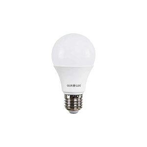 LAMPADA BULBO 12W 6.5K 1018LM E27 - OUROLUX