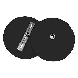 TAPA FURO PRETO 140MM - MARCAI