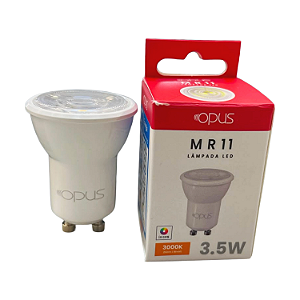 LAMPADA MINI DICROICA 3.5W 3.0K IRC95 210LM 36° - OPUS