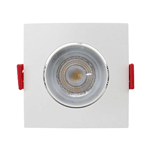 SPOT EMBUTIDO QUADRADO 3W 3.0K 240LM - OPUS