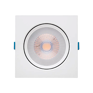 SPOT EMBUTIDO QUADRADO PAR30 12W 3.0K 1000LM EASY - STELLA