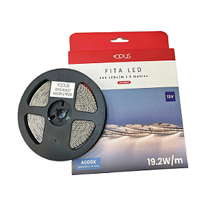 FITA LED 19.2W 4.0K 12V 240LEDS IP20 - OPUS