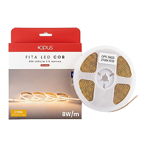 FITA LED COB 5M 8W 2.7K 12V IP20 - OPUS