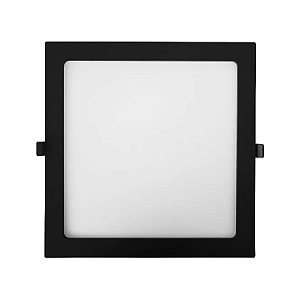Painel Embutido Quadrado 24w 6.5k Preto - Avant