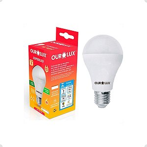Lâmpada Led 9w 110v/220v 3000k Cor Luz Branco Quente Bivolt