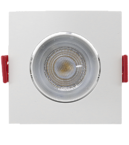 SPOT ORIENTAVEL QUADRADO - 7W 3.0K - OPUS