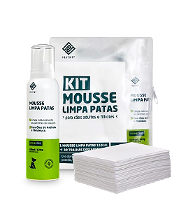 Kit Mousse Limpa Patas