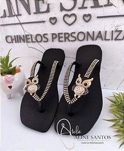 Square Coruja Black