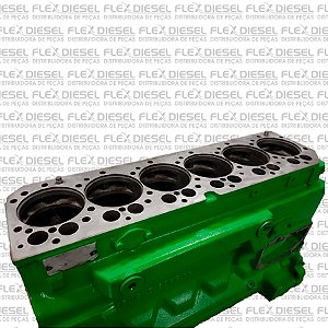 BLOCO MOTOR JOHN DEERE 6068 - SÉRIE 350 - LINHA 7J - R504850