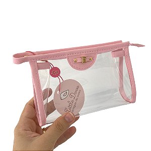 NECESSAIRE SLIM - ROSA ALGODÃO DOCE